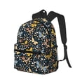 thumbnail image 2 of Haiem Flowers Butterfly Lightweight Backpack for School, Classic Basic Water Resistant Casual Daypack for Travel with Bottle Side Pockets, 2 of 8