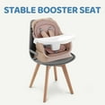 thumbnail image 5 of HARPPA Baby High Chair, 8 in 1 Convertible Highchair for Babies & Toddlers, Khaki, 5 of 14