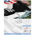 thumbnail image 6 of Puerto Rico Flag Beach Towels Oversized Super Absorbent, Modern Art Palm Tree American Flags Lightweight Bath Towel Quick Dry Sets For Bathroom/Pool/Rv Camping/Beach Play/Gym Room/Picnic 30"x60", 6 of 8