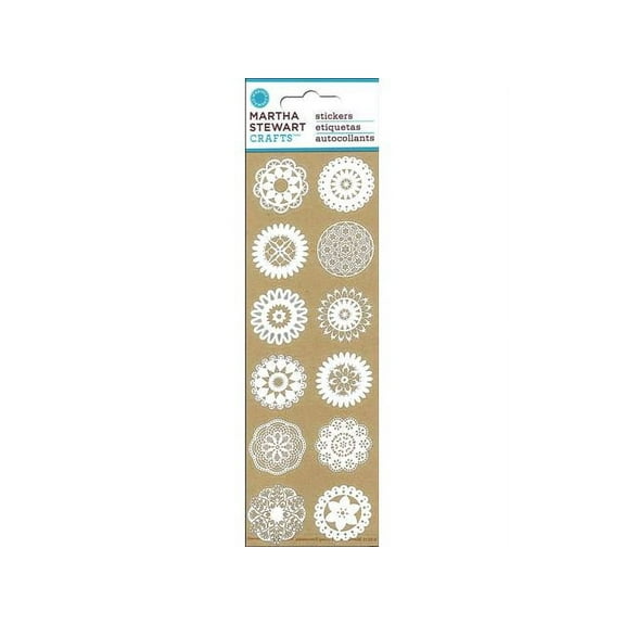 Martha Stewart Sticker Country Doily Small Seals