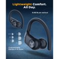 thumbnail image 2 of Auriculares intrauditivos TREBLAB X4 impermeables Bluetooth con gancho sobre la oreja, 11 h, 2 of 8