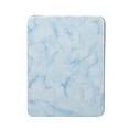 thumbnail image 2 of SaniMore Tri-fold Stand Case for Samsung Galaxy Tab A7 Lite 8.7" 2021 Model (SM-T220/T225), PU Leather Marble Skin Shockproof TPU Back [Auto Wake/Sleep + Pen Holder] Full Protective Shell, Blue, 2 of 8