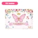 thumbnail image 3 of Decoración para fiesta de cumpleaños con mariposas moradas y rosas, vajilla con temática de mariposas, vasos de papel, platos, globos, suministros para fiestas para niñas, 3 of 5