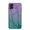 Purple, variant on Nalacover Case for Samsung Galaxy A04E Gradient Colored Tempered Glass Cover, Micro-Frosted Frame Shockproof Anti-Scratches Lens Protection Folding Case for Samsung Galaxy A04E,Rose