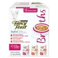 thumbnail image 1 of Fancy Feast Bouillons Collection Bisque de fruits de mer Emballage assorti, Gâteries pour Chats 40 g x 12, 1 of 9