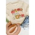 thumbnail image 2 of Floral Mama Quote Graphic Plus Tee, 2 of 11