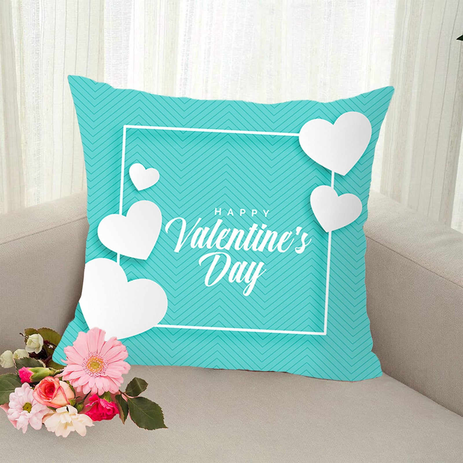 YZHM Valentine'S Day Pillowcase Decorative Pillow Case Creative Pillow