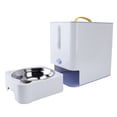 thumbnail image 2 of Contenedor De Almacenamiento De Golosinas Para Mascotas De 13 Libras, Tapa Hermética, Contenedor Plegable De Almacenamiento De Alimentos Para Perros Con Tazón De Silicona Y, 2 of 7