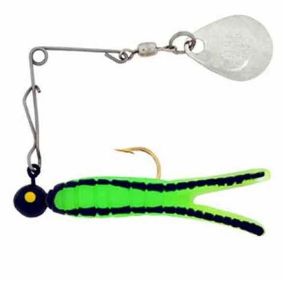 H&H Tiny Spin-Gold 1/32 Green Black Stripe 12 Per Card Order 12 CTSG-20