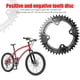 thumbnail image 1 of Rueda de cadena de bicicleta MTB de una sola velocidad con piñón ancho y estrecho redondo para bicicleta, 1 of 4