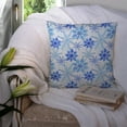 thumbnail image 3 of Watercolor Christmas Art Canvas Fabric Decorative Pillow, 3 of 4
