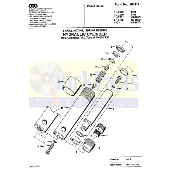 Otc 5019a Transmission Jack Parts Reviewmotors.co