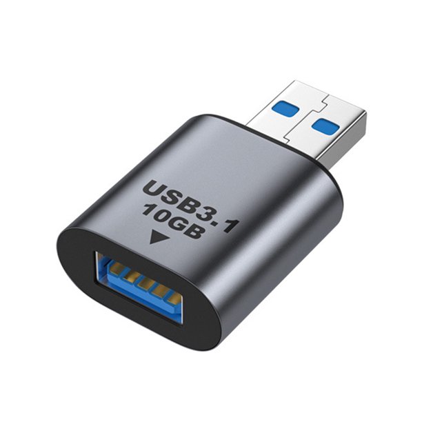 Adaptador USB 3.1 Adaptador USB 3.1 a USB 3.1/Tipo C USB3.1 Gen 2 Datos de carga Conector de velocidad de transmisión de 10 Gbps Mini convertidor FLhrweasw El nuevo