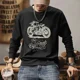thumbnail image 3 of Tendencias de moda 2024 Sudaderas holgadas con estampado para hombre, ropa de lujo coreana Y2k, camiseta elástica estética XL para hombre, 3 of 5