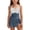 Blue, variant on Piuwrlz Swimsuits Kids 13 Years Girls Swimwear Beach Swimming Suit Blue Size 13 Years