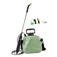 thumbnail image 4 of 5 litros de planta eléctrica Mister Sprayer Varilla telescópica portátil con correa para el hombro para limpieza de jardinería ligera Manguera de 3 metros verde, 4 of 8