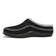 thumbnail image 4 of Earlde Men's Women's Winter Warm Slippers with Fuzzy Plush Lining Slip on House Shoes with Indoor Outdoor Anti-Skid Rubber Sole, 4 of 7