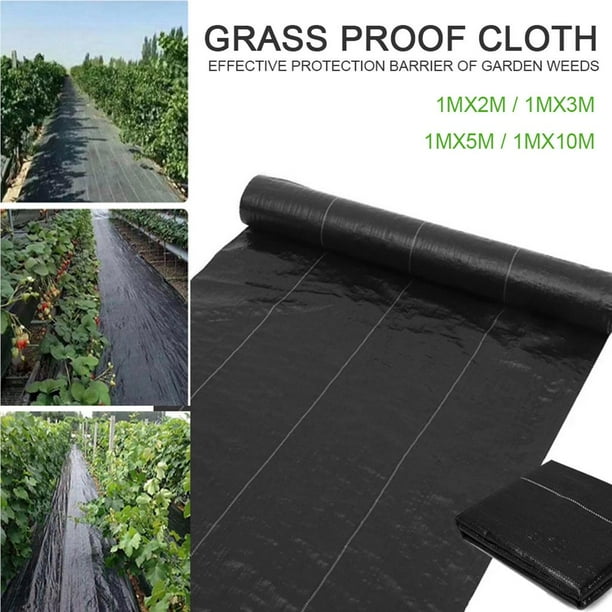 Agricultural Anti Grass Cloth Farmoriented Weed Barrier Mat Black