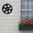 thumbnail image 4 of GETAJGHSD Metal Movie Reel Wall Hanging Decoration for Movie Room and Outdoor Wall Art, 4 of 7