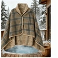 thumbnail image 4 of this wheelchair apron from for protection from the elements.for Patients, Elders, Cold Weather 80*130cm, 4 of 5