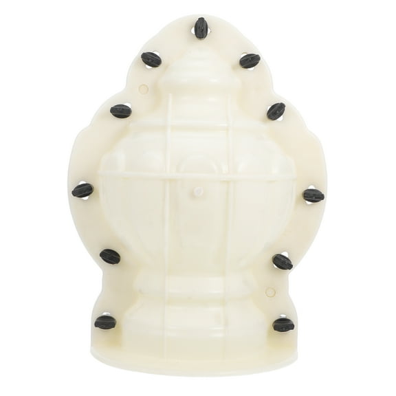 Beige Roman Column Sphere Mold for Garden Creative PP Material Ball Form Concrete Casting Projects