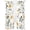 Multi, variant on Botanical Sheer Curtains 84 Inch Length 2 Panels Set, Flower Floral Vintage Wildflower Garden Motifs Voile Window Treatment Rod Pocket Curtains Sheers Drapes for Bedroom/Living Room/Kitchen 52"x84"x2