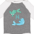 thumbnail image 4 of Inktastic Cute Pisces the Fish Zodiac Sign Boys or Girls Long Sleeve Baby Bodysuit, 4 of 5