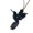 Black, variant on Practical Water Resistant Cloth Keychains Fish Shell Patterns Bag Accessories Fashion Bag Ornament For Personal Style