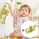 thumbnail image 4 of EeaseMX 1 pieza de trompeta de simulación práctica, modelo musical, juguete musical para niños., 4 of 7