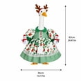 thumbnail image 3 of 23 Inch Christmas Porch Goose Outfits Christmas Decor Lawn Goose Statue Holiday Clothing For Yard Lawn Outdoor Christmas Decorations, 3 of 5