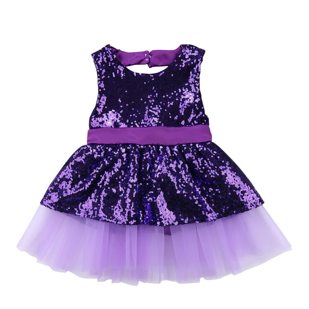 Luethbiezx - luethbiezx Princess Kids Baby Girls Sequins Dress Party ...