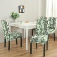 thumbnail image 2 of Chic Paisley Bohemian Dining Chair Covers 4 Pack Vintage Floral Ethnic Retro Colorful Pattern Washable Polyester Stretch Slipcovers Removable Protector for Elegant Dining Room, 2 of 7