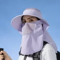 thumbnail image 2 of NOKIO Fishing Hat for Men & Women, Outdoor UV Sun Protection Wide Brim Hat with Face Cover & Neck Flap Sun Hat Wide Brim Bucket Hat Foldable Women Sun Hats Rollable UV Protection Fishing Hats, 2 of 6