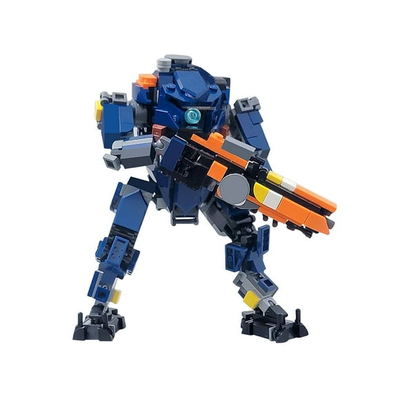 Ion-class Titan Mecha Building Blocks Set Titanfalled Game Robot Model Desktop Decoration Toys Fans Kids Gifts
