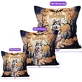 thumbnail image 4 of Mummy Alaskan Malamute Happy Halloween with Pumpkins Bats Spooky Fun Pillow Cushion Double Sided Alaska Mal Dog Lovers Gifts Throw Pillow - 00019, 4 of 4