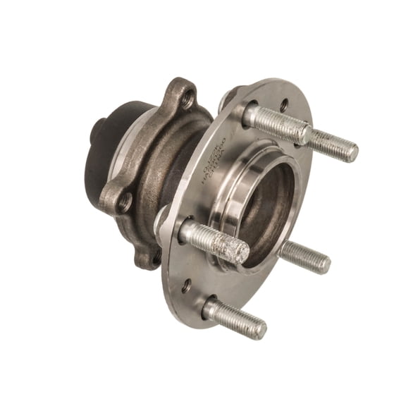 Front Wheel Bearing and Hub Assembly Compatible with 2009-2011 Mazda Rx-8 5-Lug Without ABS 513345 OE Direct Replacement 28-Spline BALL Driver or Passenger Side Pre-Greased Pre-Sealed