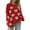 Red, variant on Christmas Knit Sweaters for Women Womens Christmas Santa Claus Print Round-Neck Long Sleeve Sweater Tops Women Cardigans Sweater Hoodies