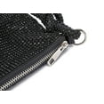 thumbnail image 5 of HuaAngel Handbag Women's Evening Bag Premium Pure Handmade Full Rhinestone Armpit Bag, 5 of 6
