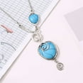 thumbnail image 4 of Collar para mujer, joyería para mujer, joyería para mujer, nuevo collar de grietas de estilo étnico, collar de caracol en forma de corazón de estilo bohemio, collar de moda, 4 of 5