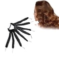 thumbnail image 1 of Soidarity Heatless Curling Rod Headband Long Medium Styling Barber Sleeping Hairdressing Tool Dorm Hair Roller for Girls Cuidado del cabello No. 4, 1 of 6