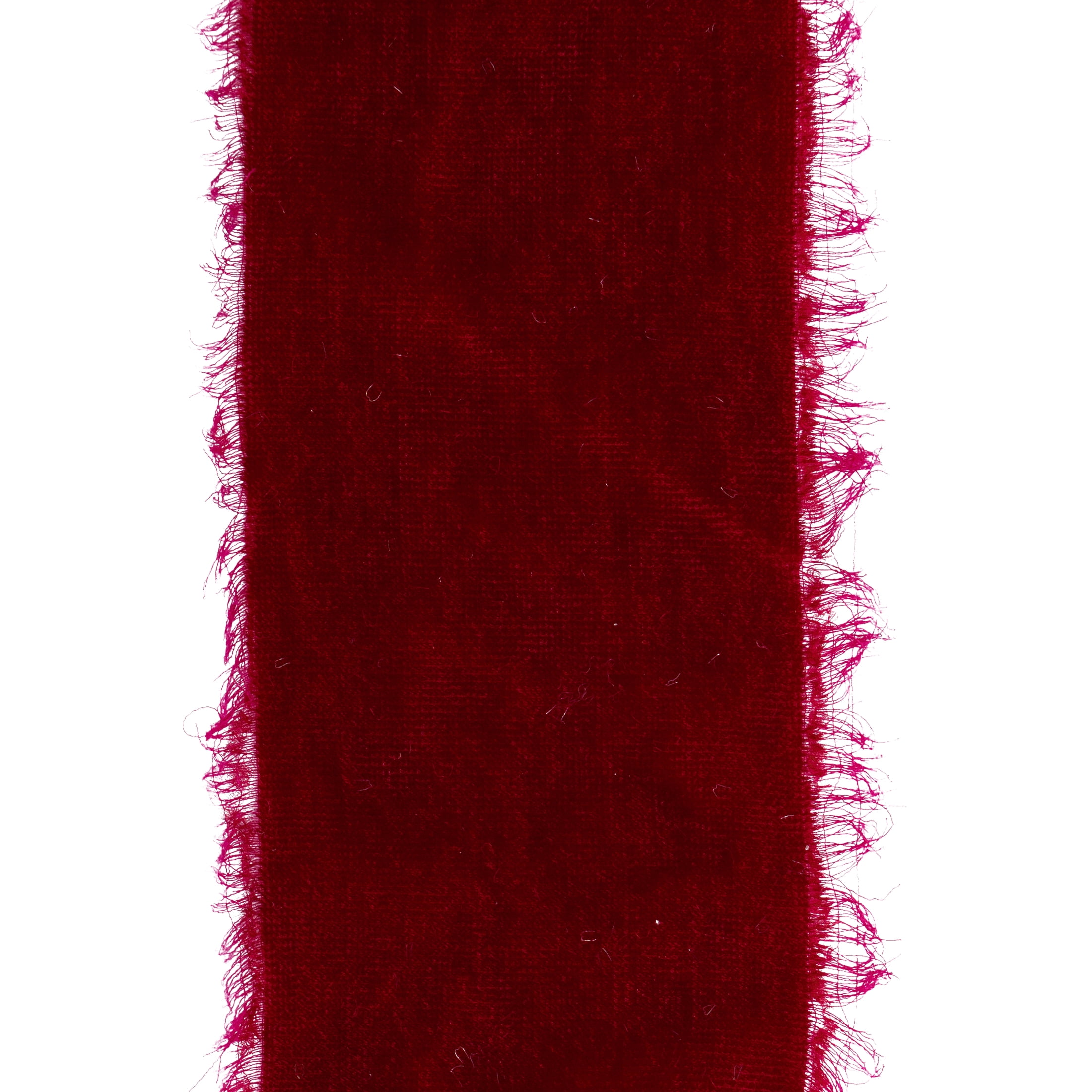 My Texas House Red Velvet Christmas Ribbon, 2.5" x 12'