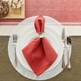 thumbnail image 3 of DII White Floral Woven Round Placemat Set/6, 3 of 6