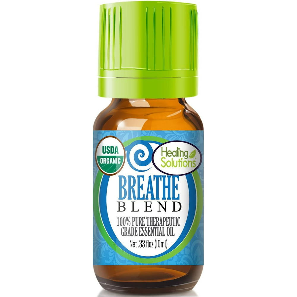 Organic Breathe Essential Oil (100 Pure USDA Certified Organic) Best