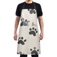 thumbnail image 4 of Yayeee Chief Kitchen Apron with Pockets for Cooking Water Resistant Unisex Adjustable Neck Strap, Cute Cat Paw, 4 of 7