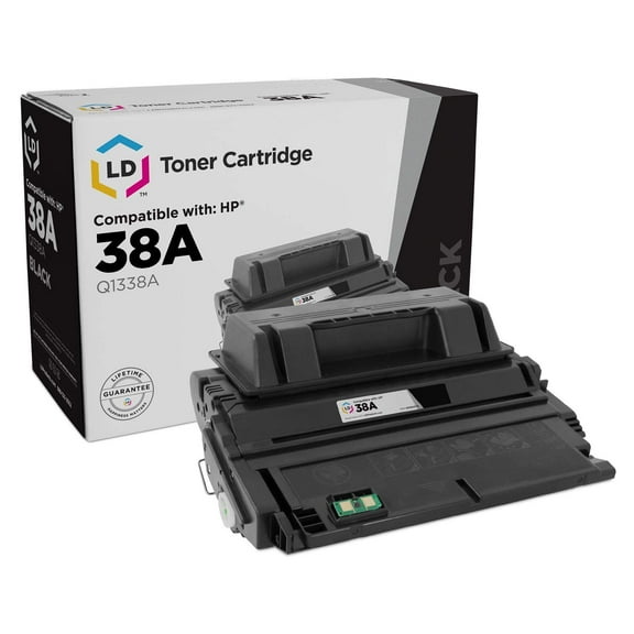 LD Products Compatible Replacement for HP 38A / Q1338A Black Toner Cartridge