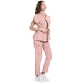 thumbnail image 2 of Niaahinn Scrubs for Women Set Modern Scrub Top and 8 Pockets Jogger Pants Medical Nursing Uniforms Scrubs Set, 2 of 7