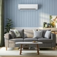 thumbnail image 3 of TABU 11500 BTU Mini Split Air Conditioner & Heater, 19 SEER2, WIFI Enabled, Remote Control, White, 3 of 7