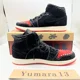 thumbnail image 4 of N I-K-E A i r-Jor-dan 1 Mid Siempre Familia Black DN4904-001 Men's Size, 4 of 6