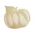 thumbnail image 2 of Cadancy Pumpkin Design Placemats Embroidered Fabric Table Mats Autumn Fall Harvest Thanksgiving Halloween Decoration Holiday Dining Room Kitchen Decor, 2 of 6