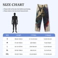 thumbnail image 4 of Pofeuu Colorful Ink Cute Horse Print Men's Pajama Pants, Soft Lounge Pajama Pants with big pockets for Men Plaid Pj Bottoms-X-Large, 4 of 6